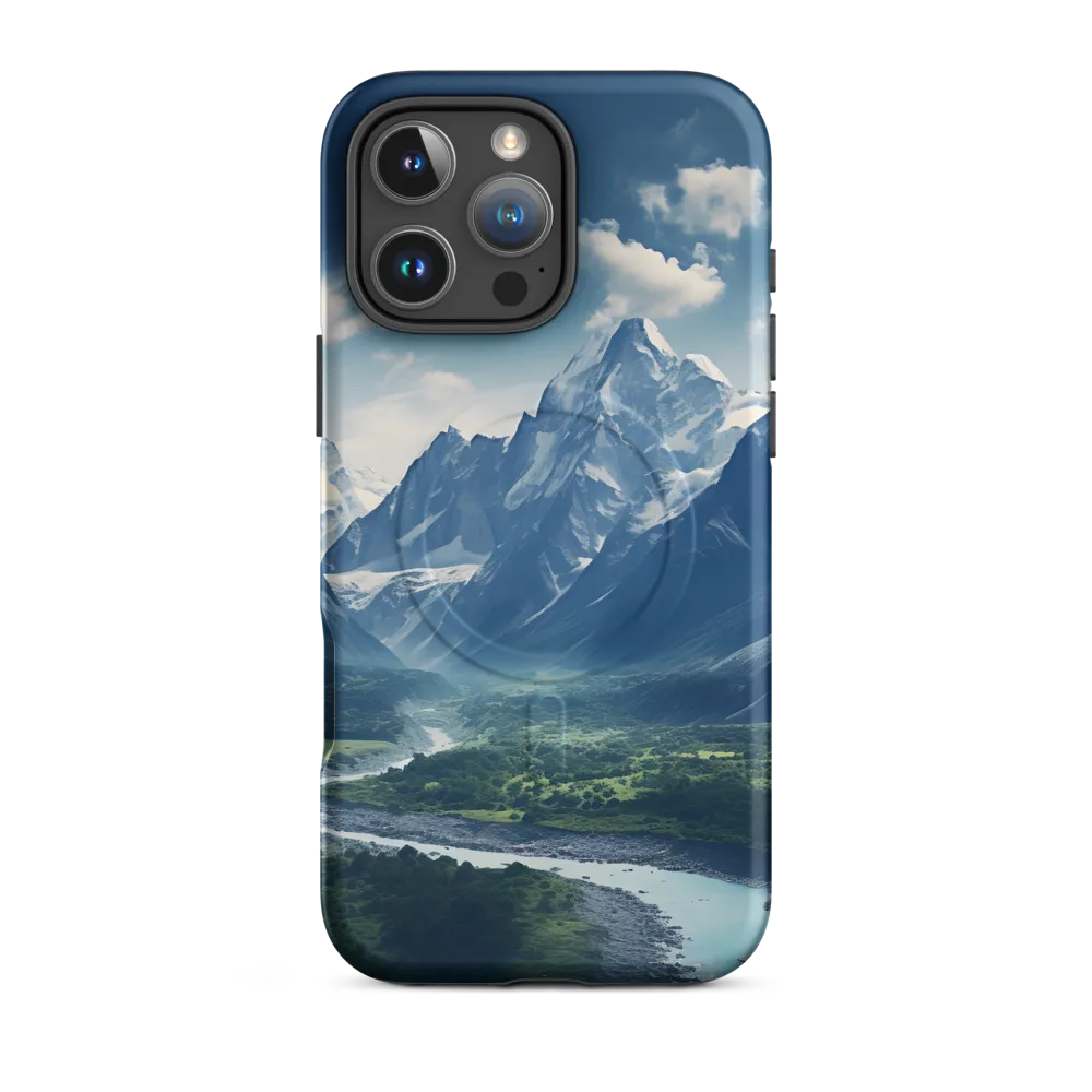 Majestic Serenity: A Landscape of Mountains and Rivers