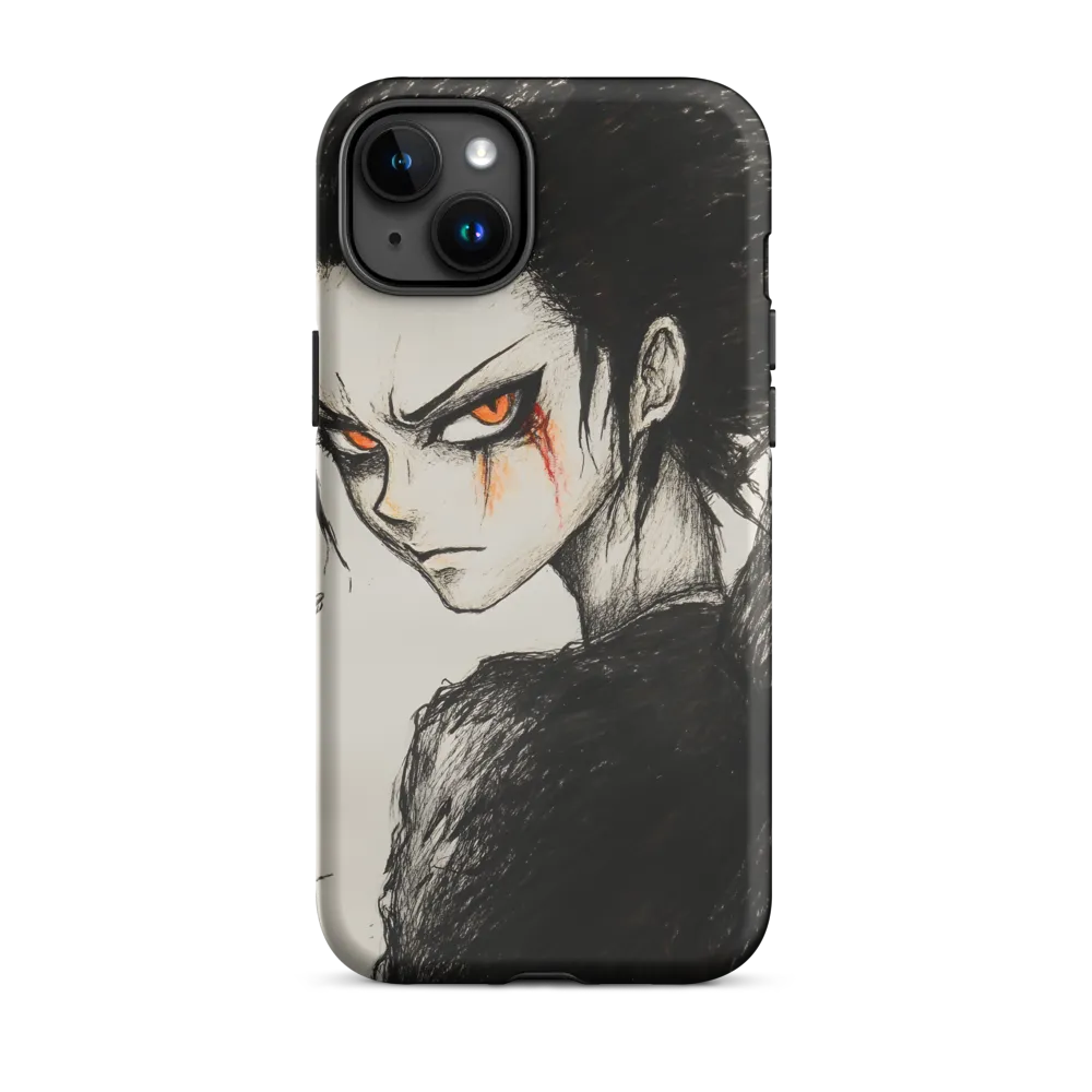 Fiery Defiance | Phone Case |  15 Plus | Tough Case | Matte