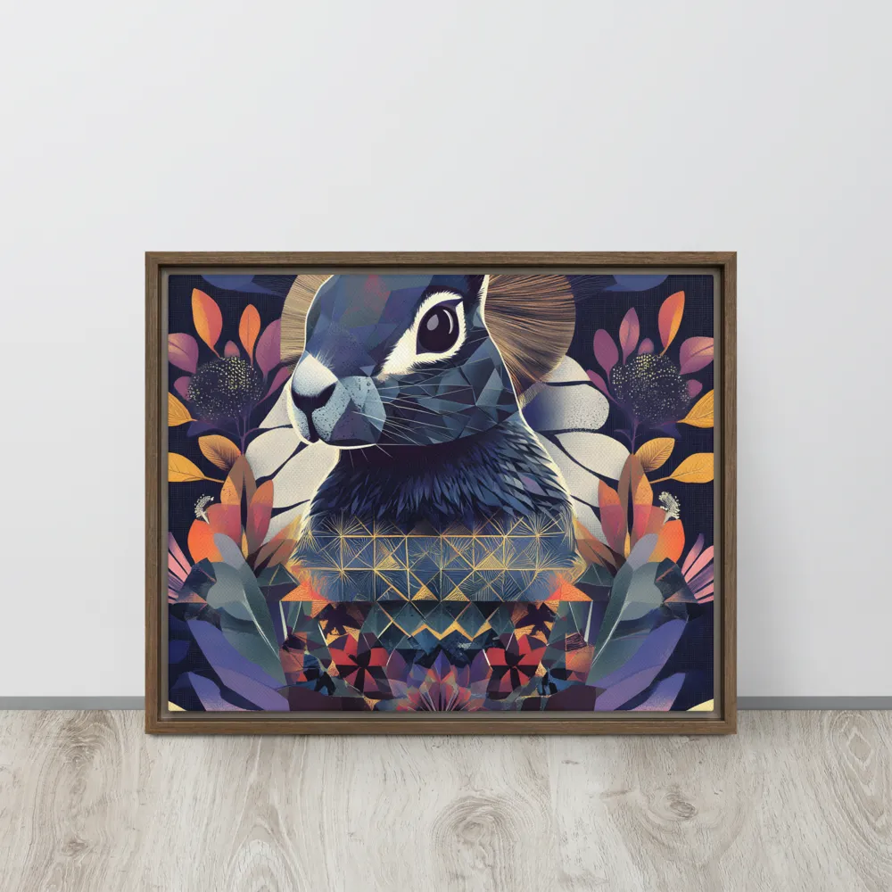 Ethereal Bunny: A Geometric Wonderland