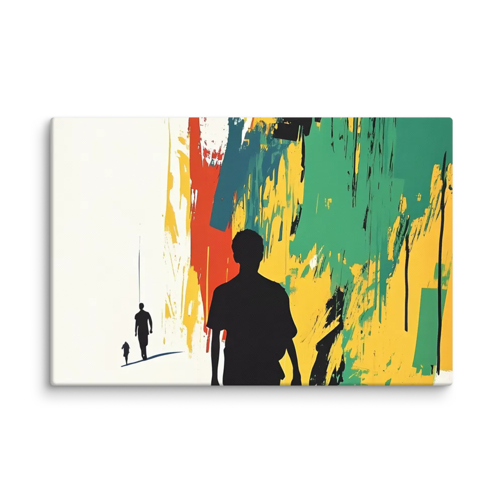 Journey of Silhouettes | Canvas | 20″×30″