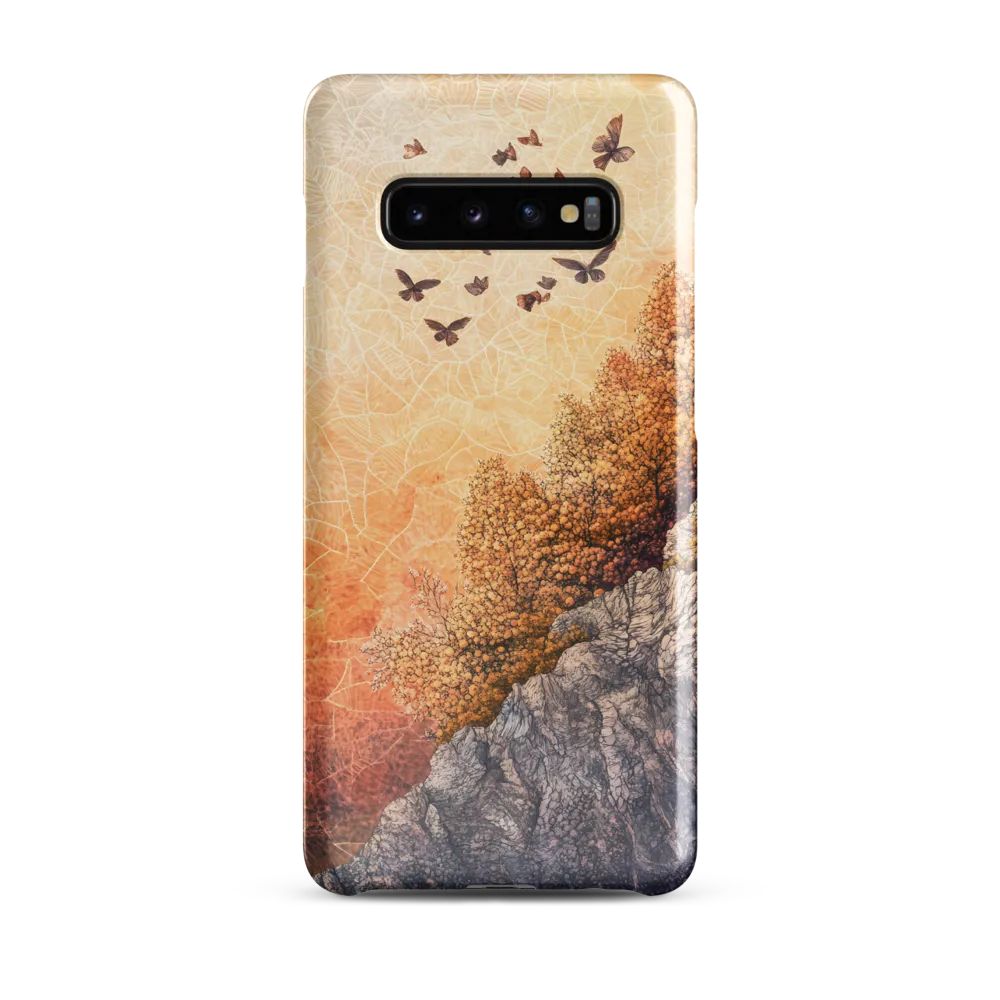 Fluttering Dreams of Serenity | Phone Case |  S10 Plus | Snap Case | Glossy