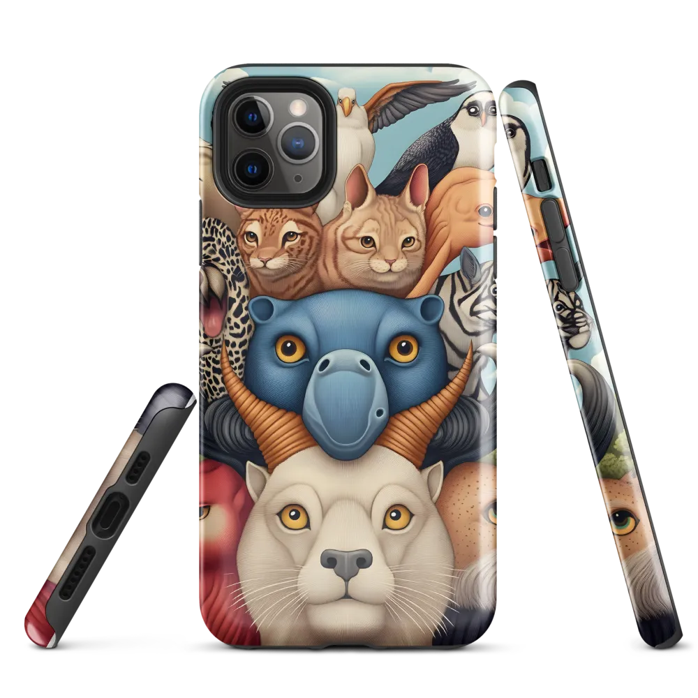 Harmonious Echoes of Wildlife | Phone Case |  11 Pro Max | Tough Case | Glossy