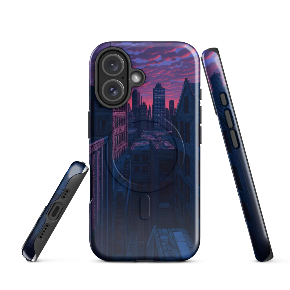 City of Secrets at Dusk | Phone Case |  16 | MagSafe® Tough Case | Glossy