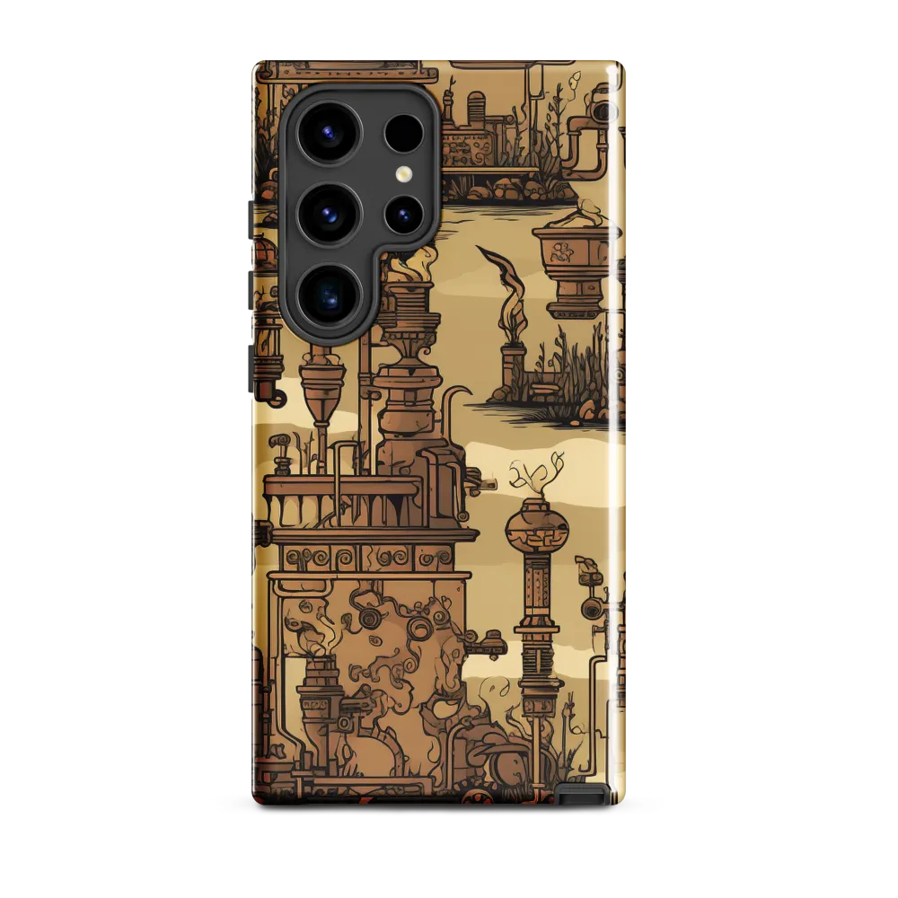Whimsical Industrial Landscape