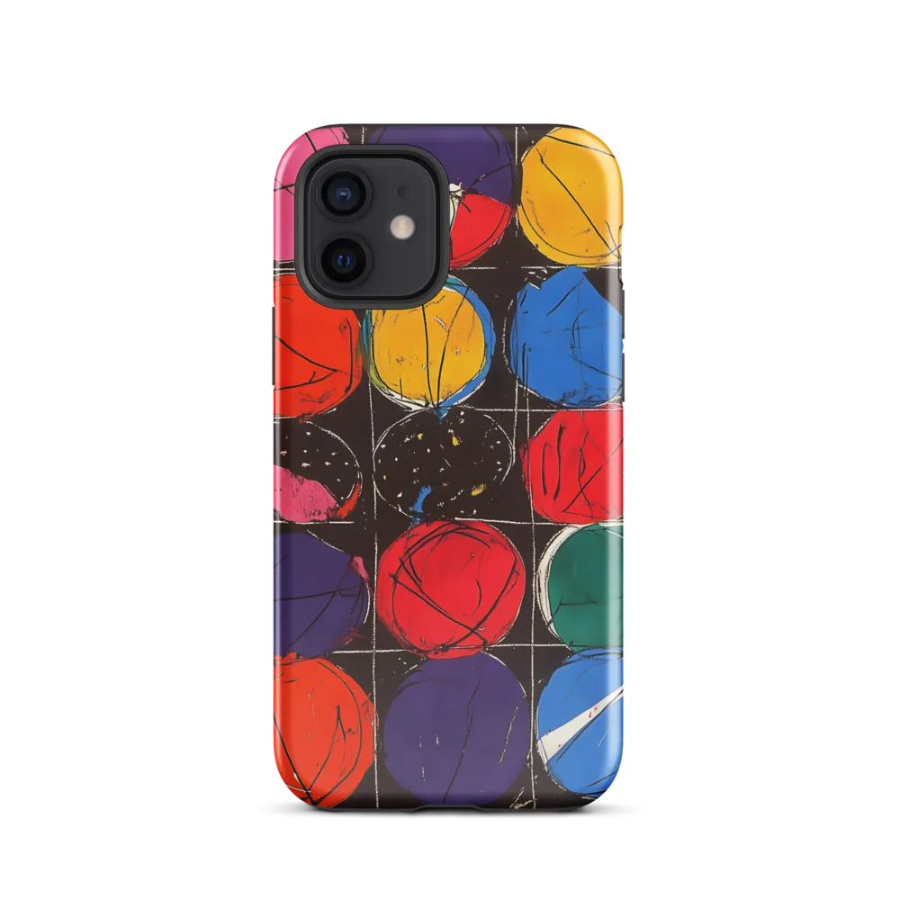 Colorful Circles in Abstract Harmony