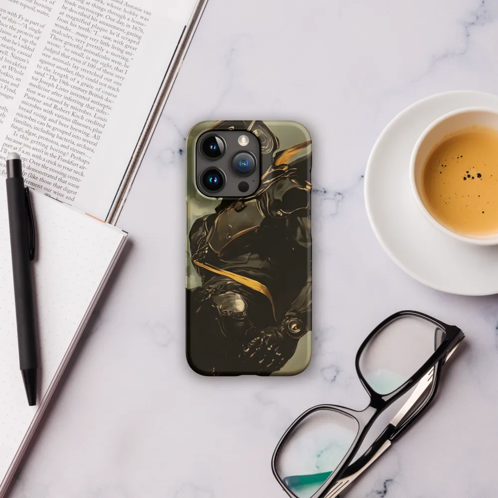 Ethereal Explorer: The Enigmatic Astronaut | Phone Case |  15 Pro | Snap Case | Matte