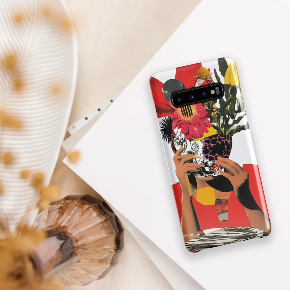 Floral Visions: The Intersection of Life and Art | Phone Case |  S10 Plus | Snap Case | Glossy