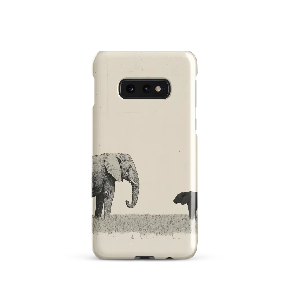 Contrasting Companions | Phone Case |  S10e | Snap Case | Glossy