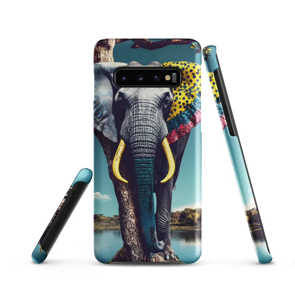 Playful Elegance: The Surreal Elephant