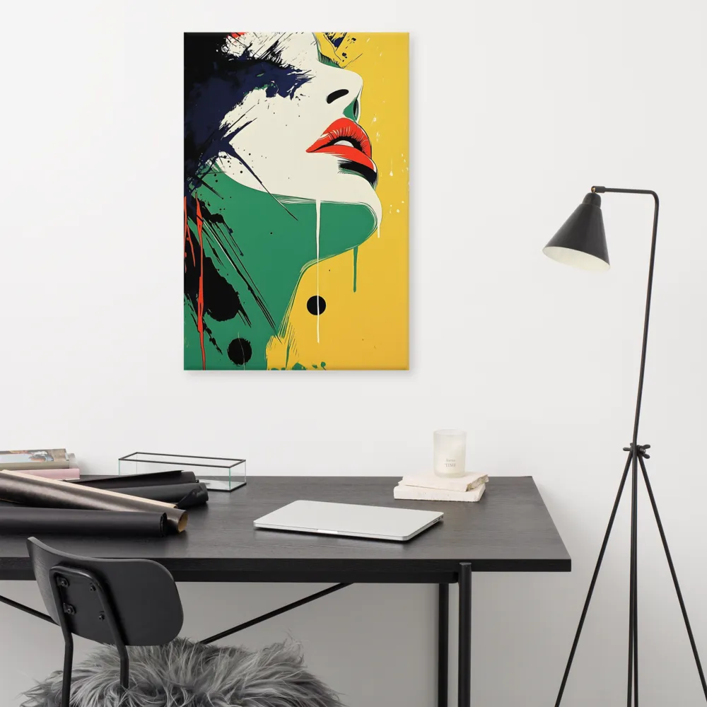Bold Reflections: A Pop Art Portrait