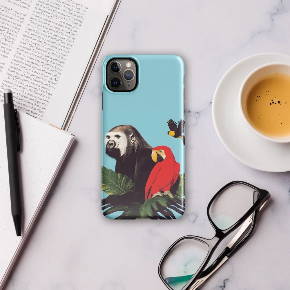 Tropical Harmony: A Celebration of Wildlife | Phone Case |  11 Pro Max | Snap Case | Glossy