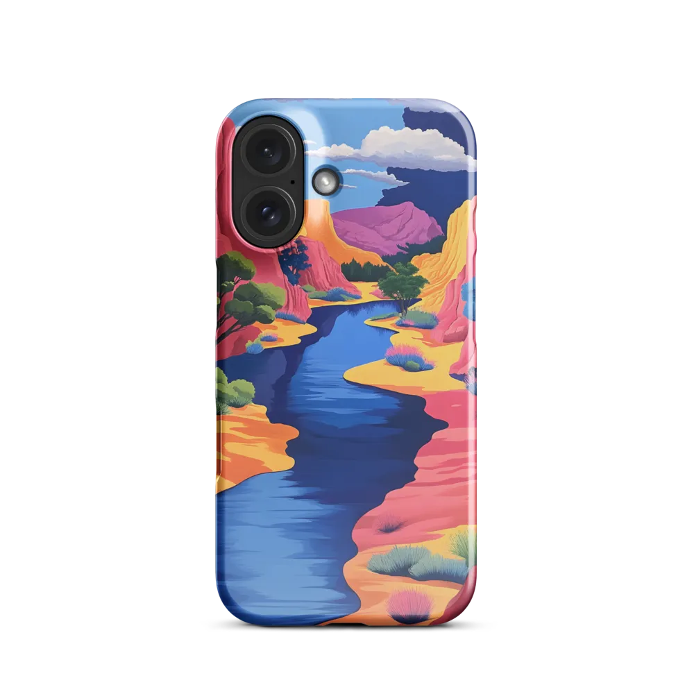 Dreamscape Oasis | Phone Case |  16 | Snap Case | Glossy