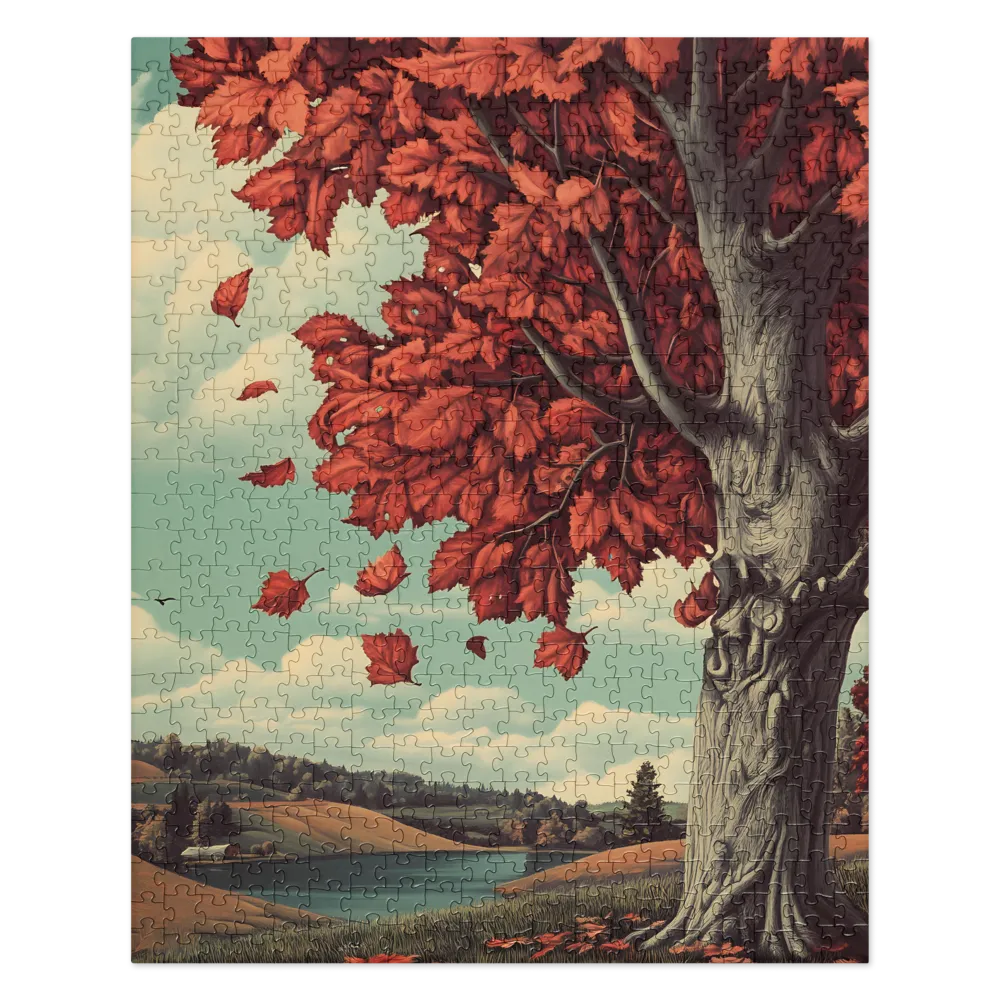 Autumn's Embrace | Jigsaw Puzzle | 520 pieces