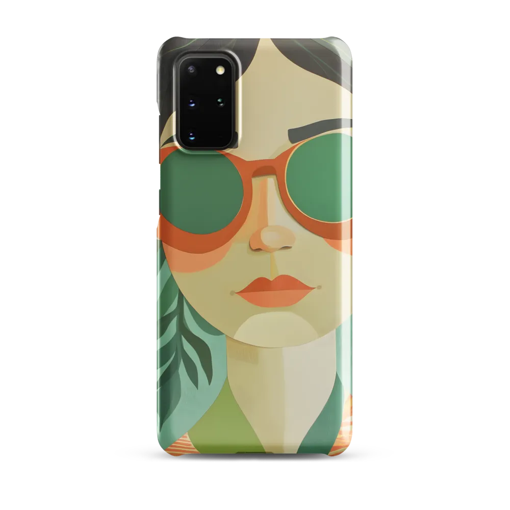 Bold Serenity: A Modern Portrait