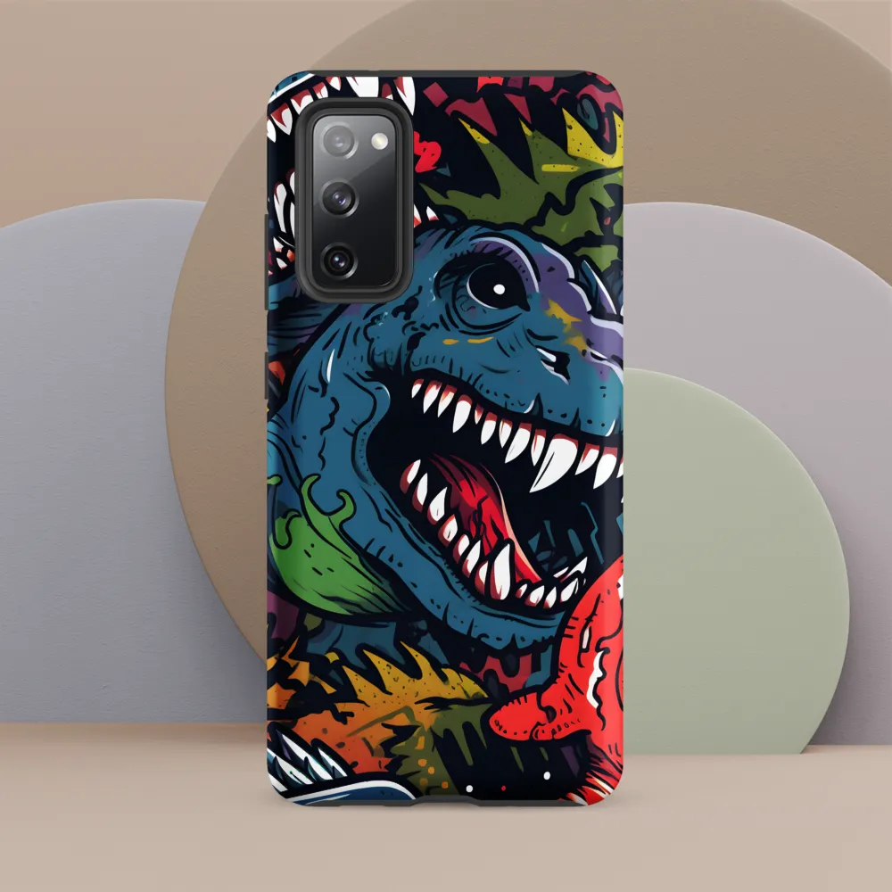 Dino Mania: A Colorful Frenzy