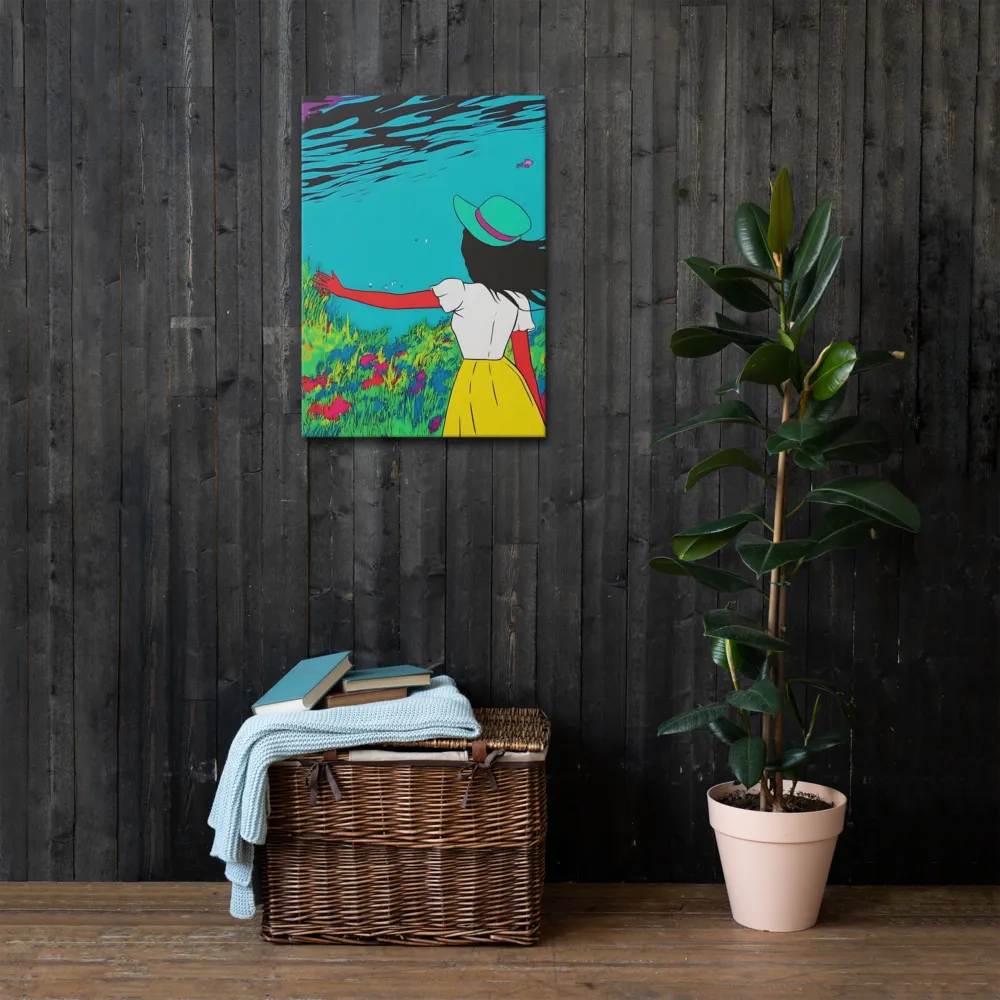 Whimsical Encounter | Thin Canvas | 20″×28″