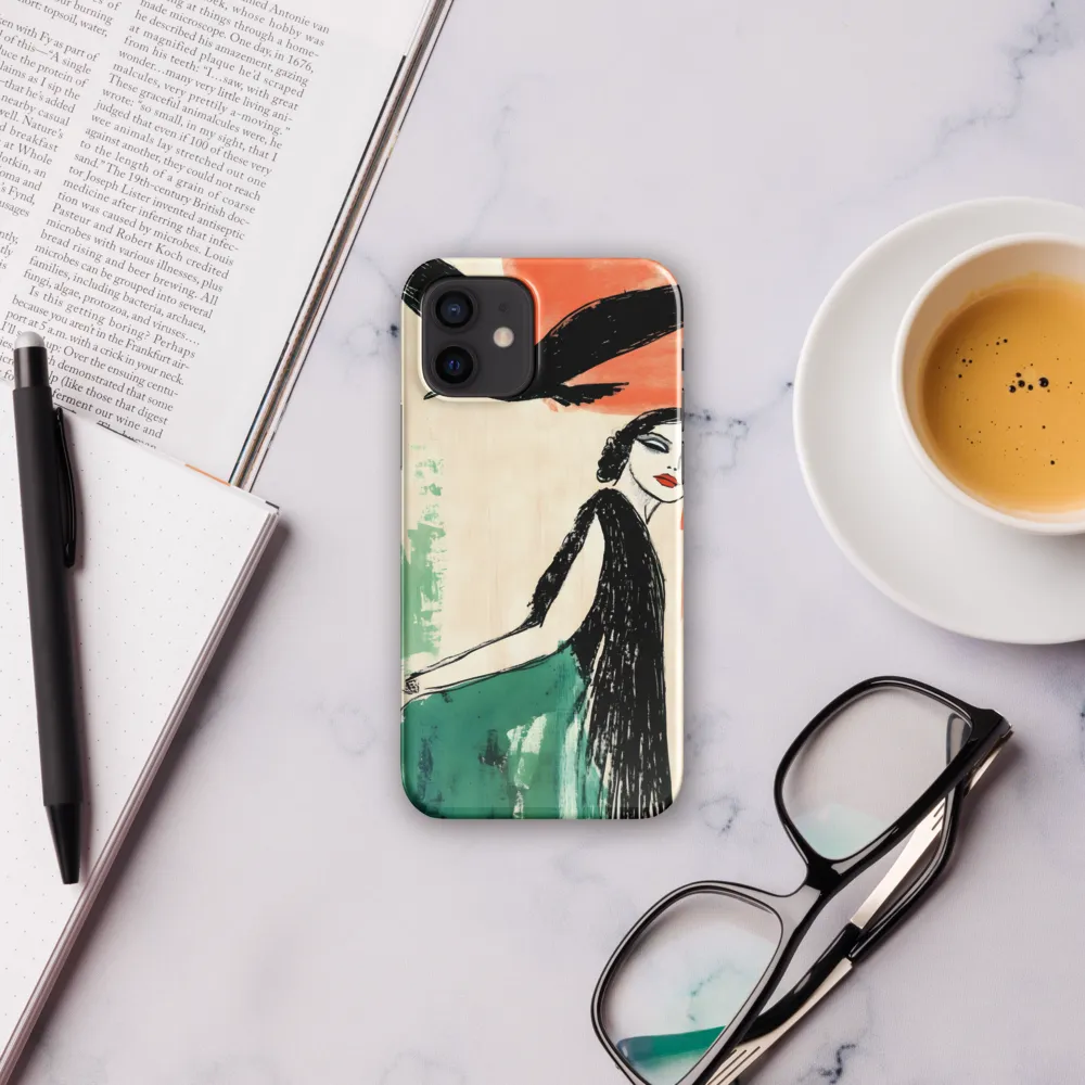 Elegance in Flight | Phone Case |  12 | Snap Case | Glossy