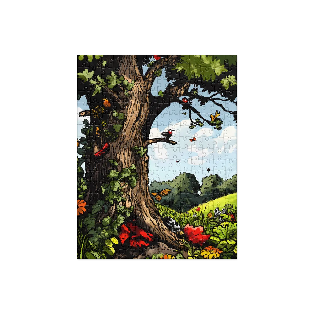 Harmony in Nature: The Invincible Tree