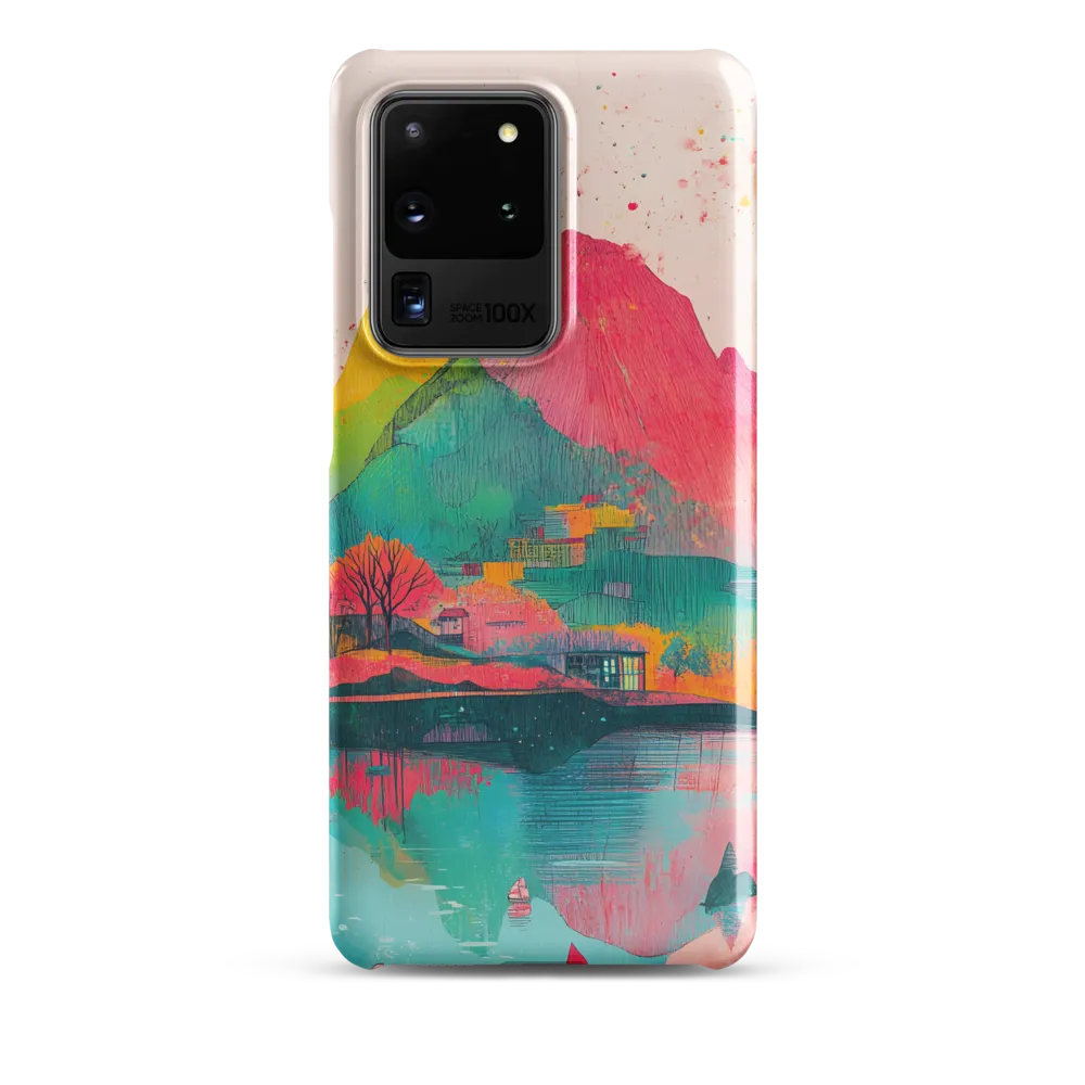 Vibrant Serenity: A Surreal Landscape