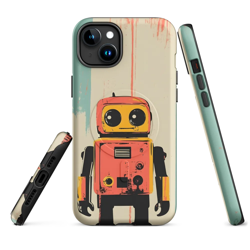 Retro Robot Charm