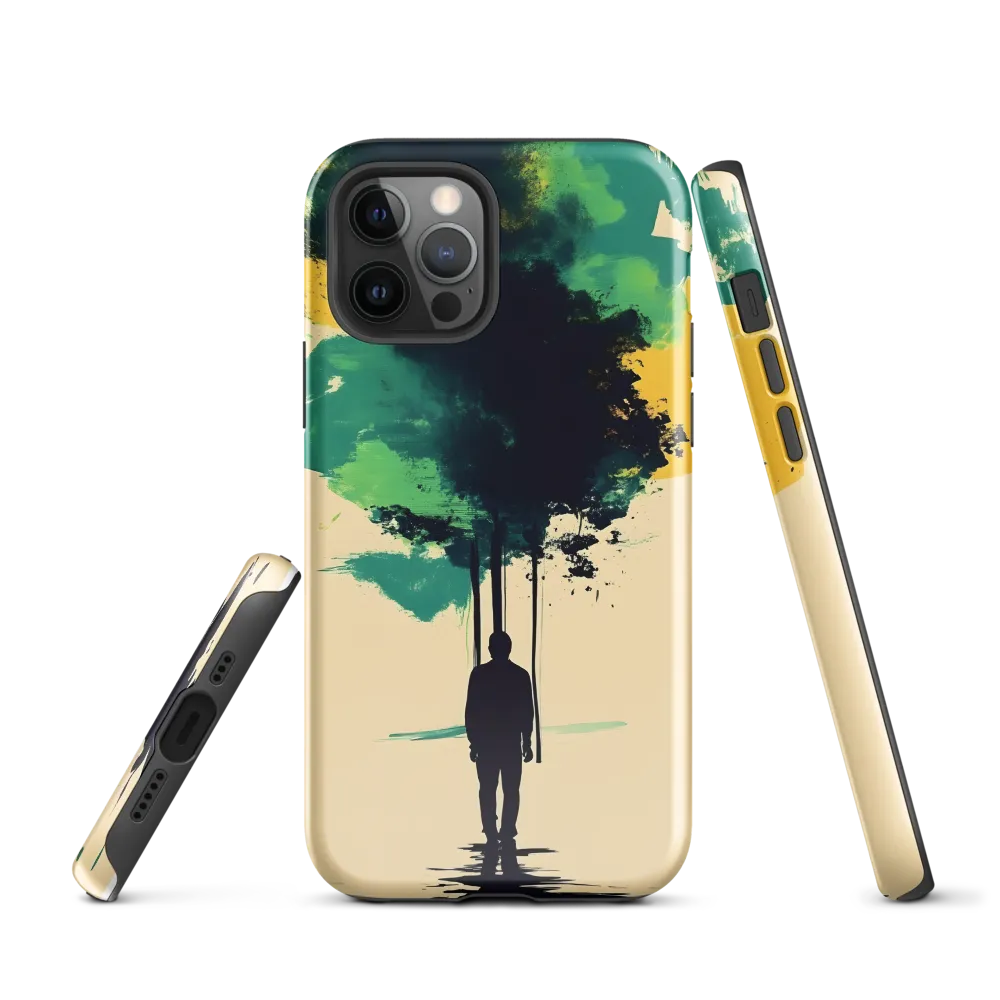 Whispers of Solitude | Phone Case |  12 Pro | Tough Case | Glossy