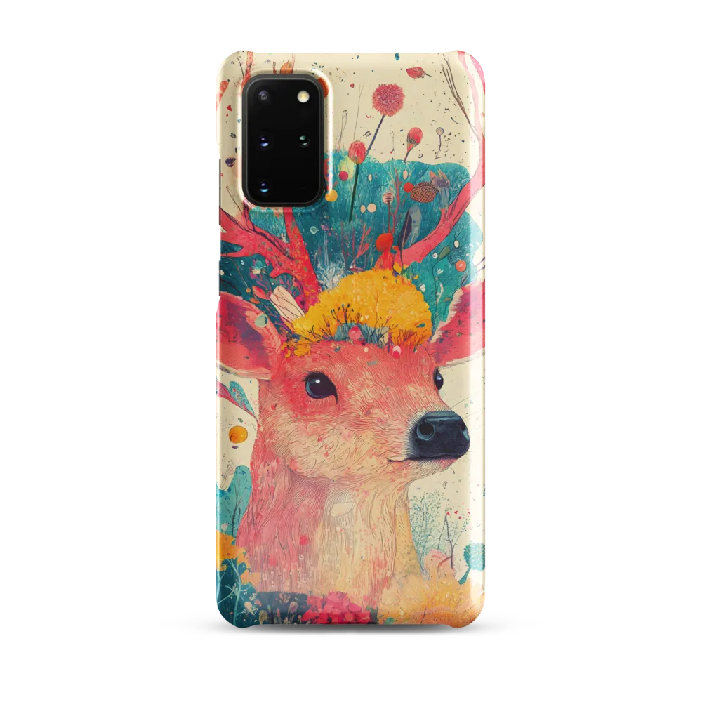 Whimsical Harmony: A Deer in Bloom
