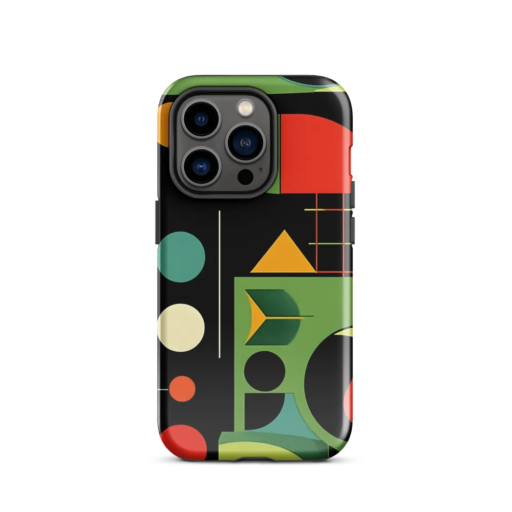 Geometric Harmony | Phone Case |  14 Pro | Tough Case | Glossy