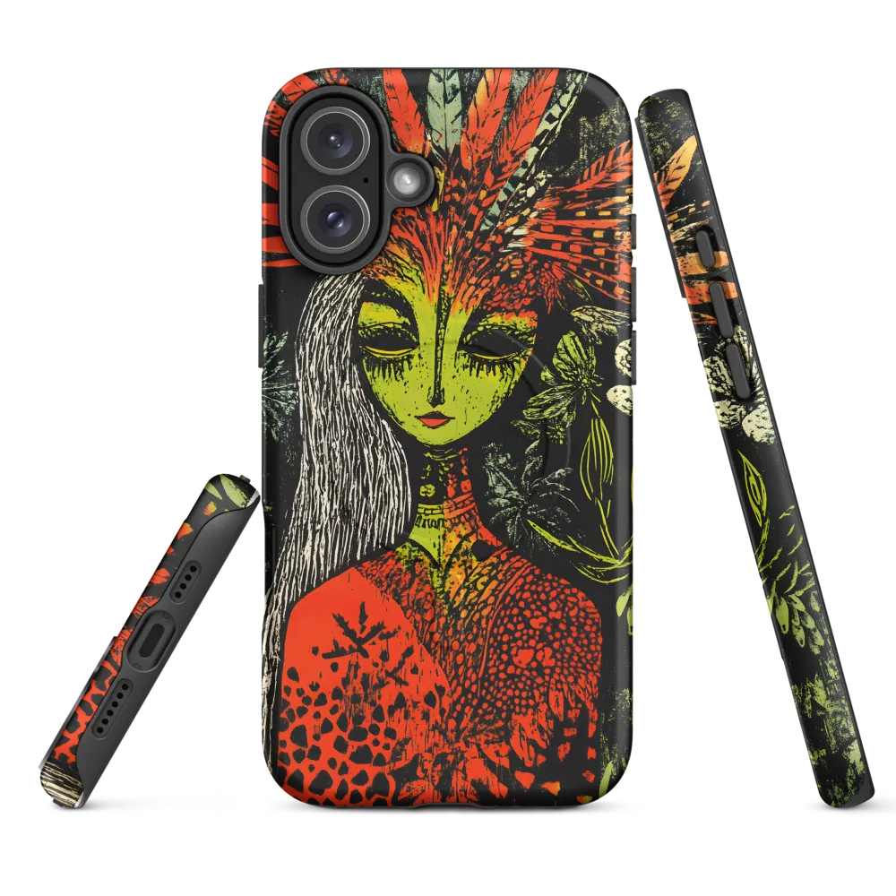 Mystical Flora: A Surreal Portrait