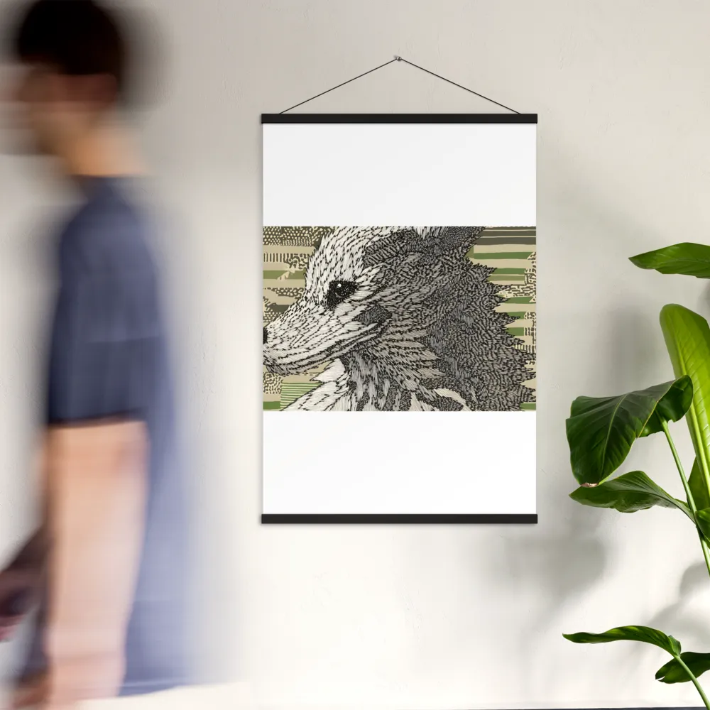 Reflections of the Forest | Poster With Black Wood Hanger | 24″×36″