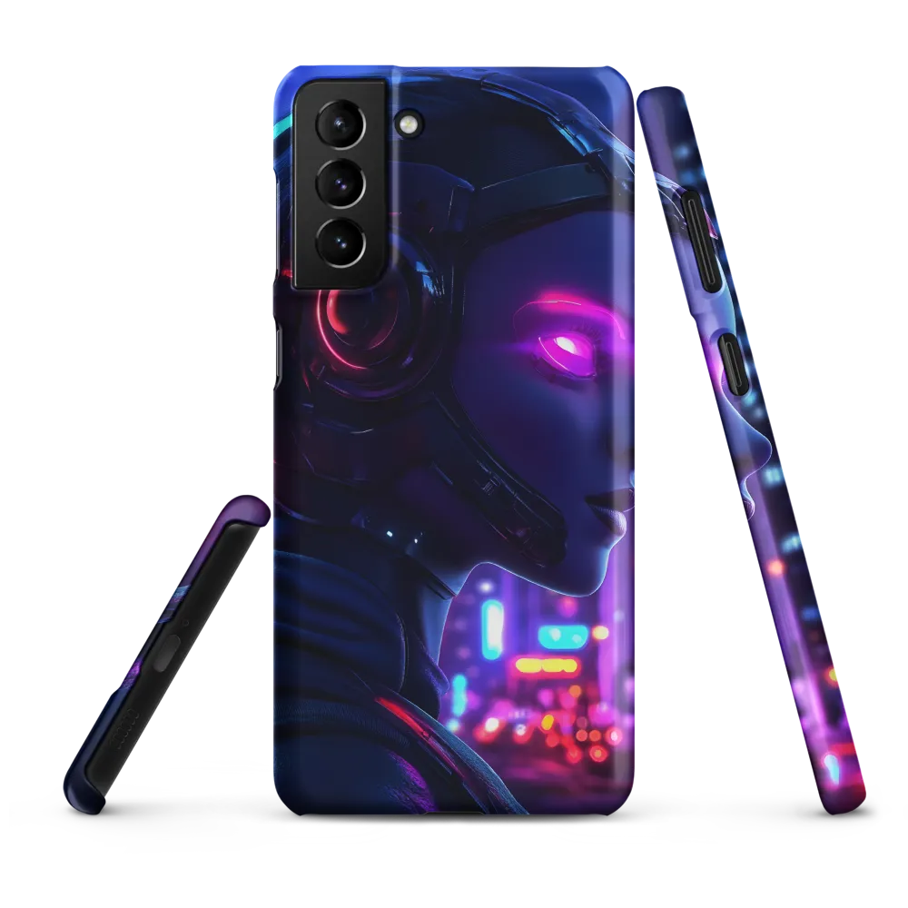 Neon Dreams: A Cyborg's Mystique