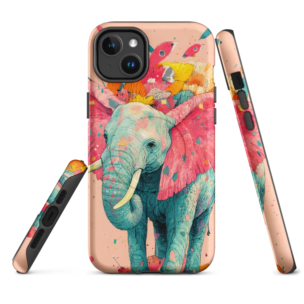 Whimsical Elegance: The Floral Elephant