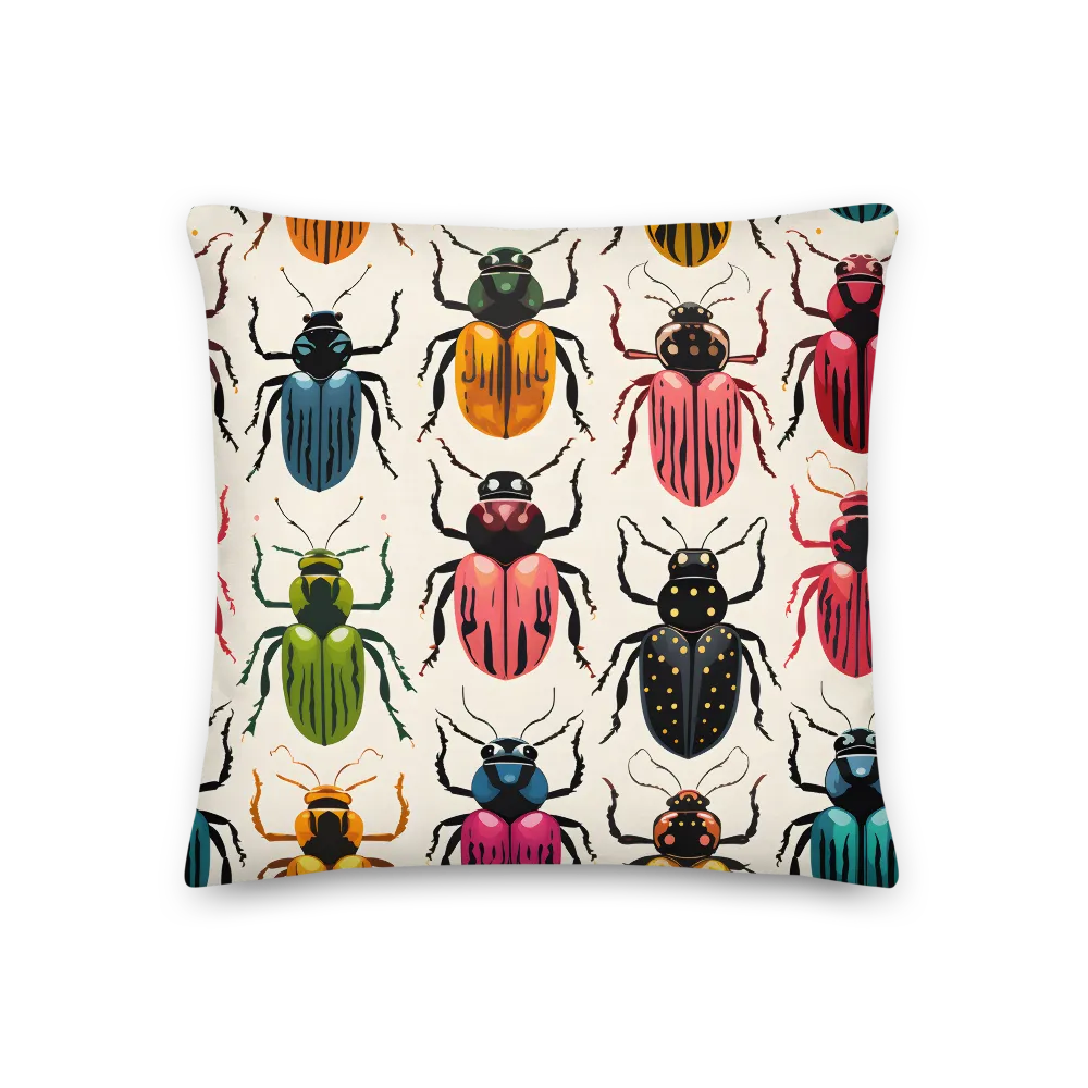 Beetle Serenade | Pillow | 18″×18″