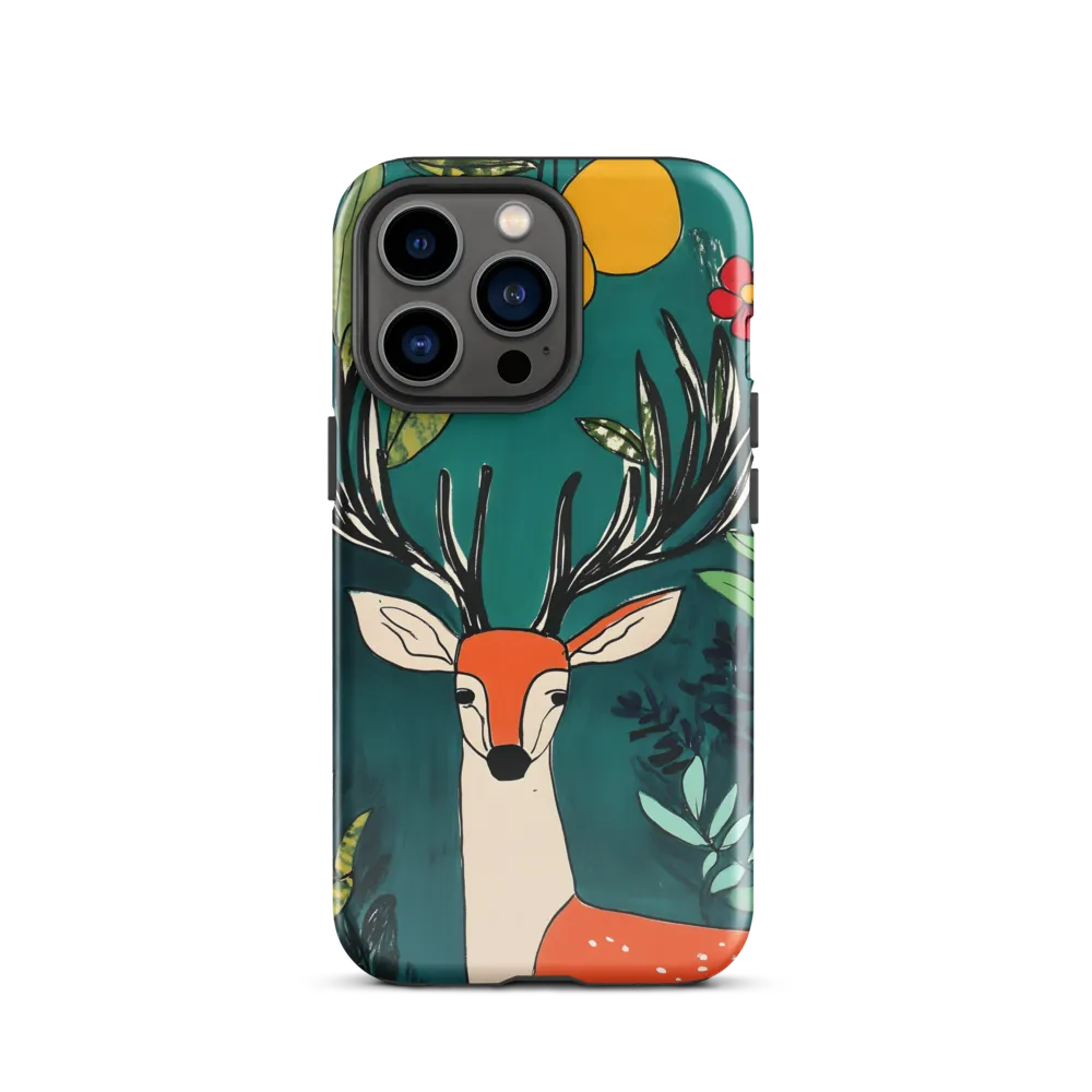 Nature's Embrace: The Majestic Deer | Phone Case |  13 Pro | Tough Case | Glossy