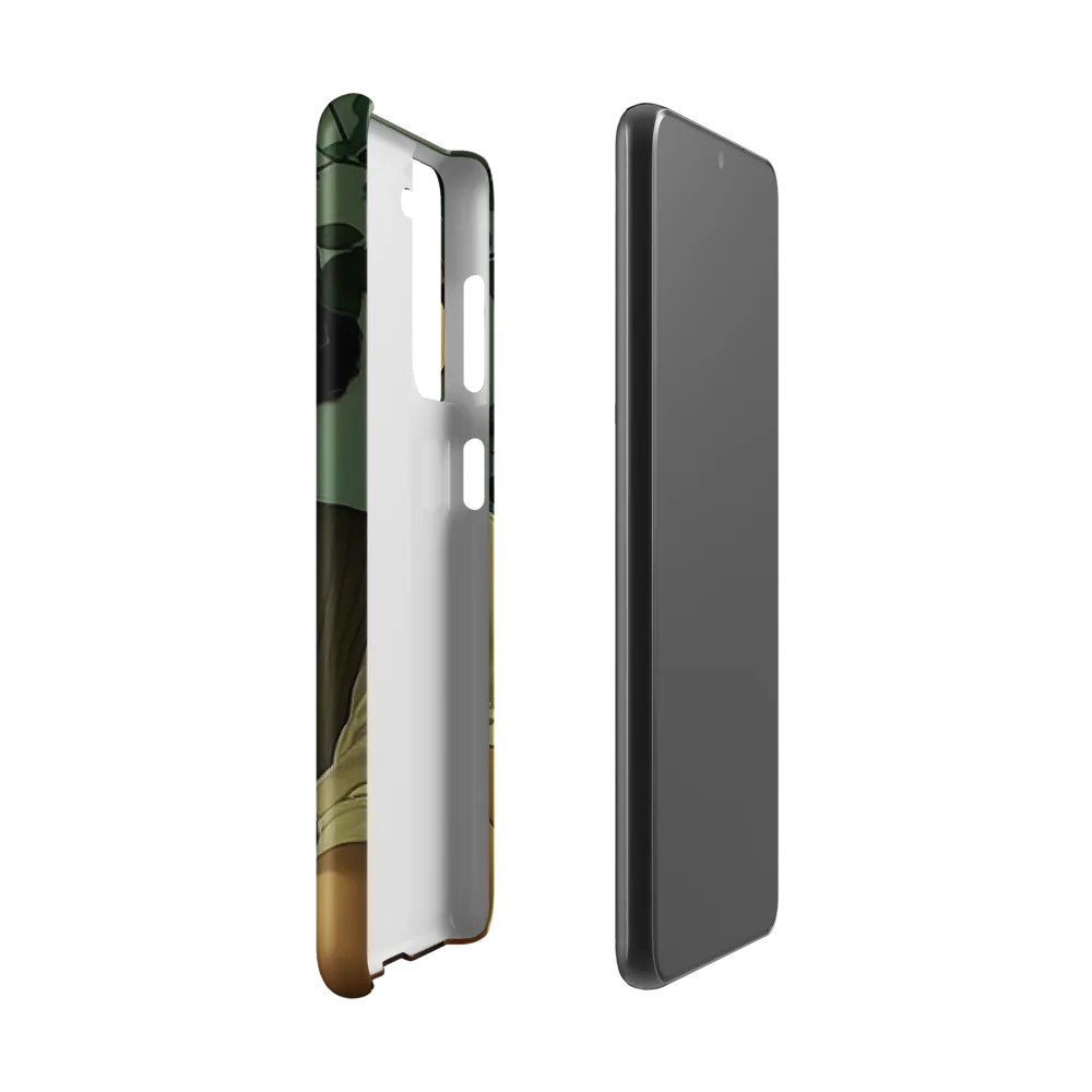 Whispers of Serenity | Phone Case |  S21 | Snap Case | Matte