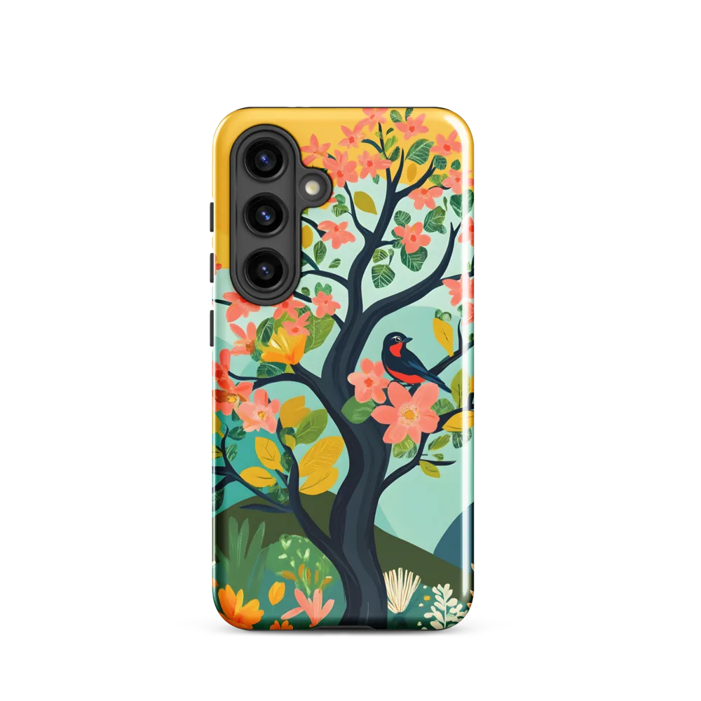 Spring Blossoms: A Serene Encounter