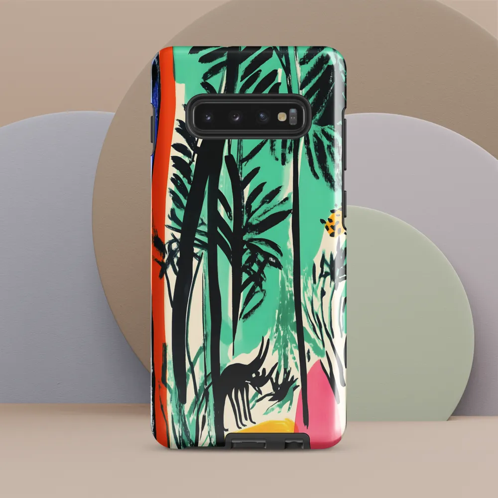 Whispers of the Jungle | Phone Case |  S10 Plus | Tough Case | Glossy