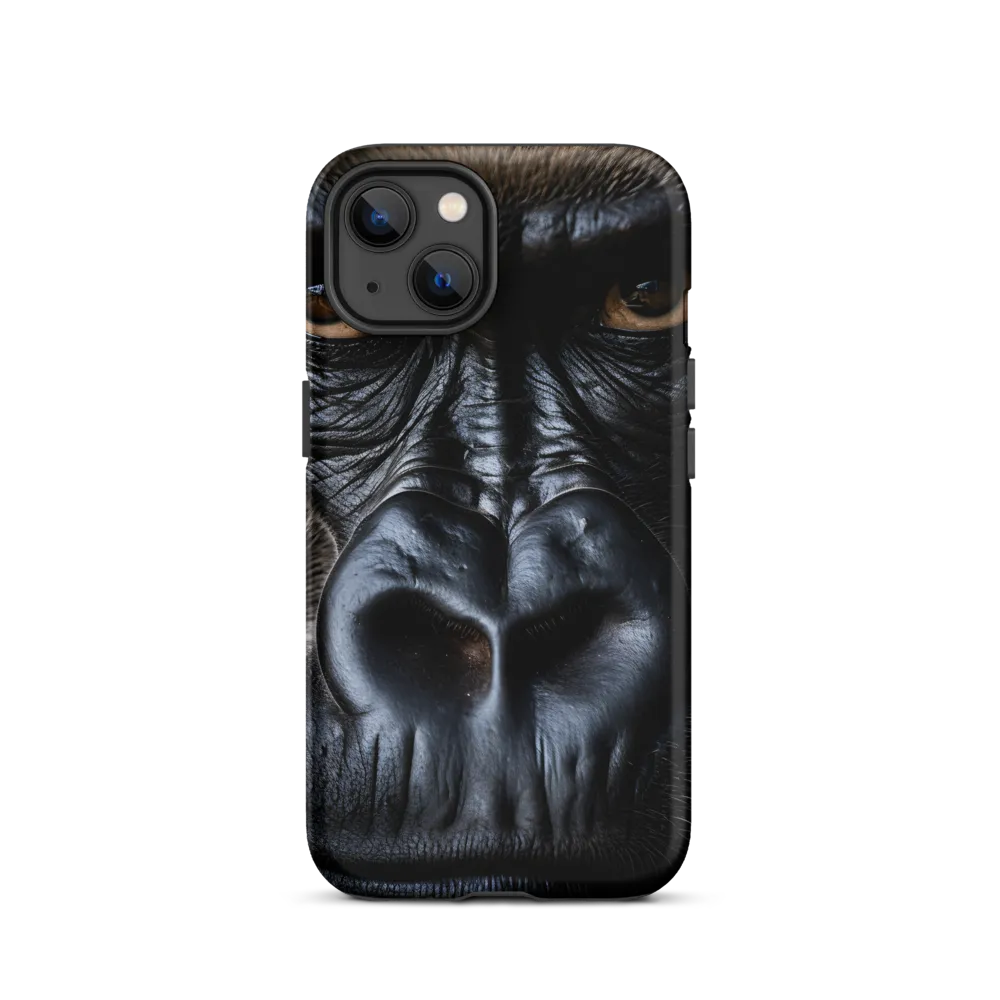 Gaze of the Wild: A Gorilla's Portrait