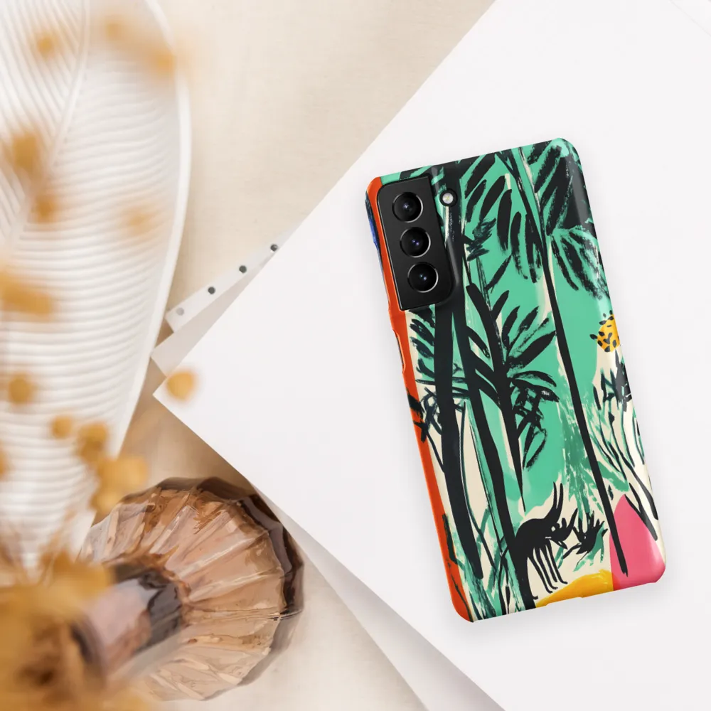 Whispers of the Jungle | Phone Case |  S21 Plus | Snap Case | Matte