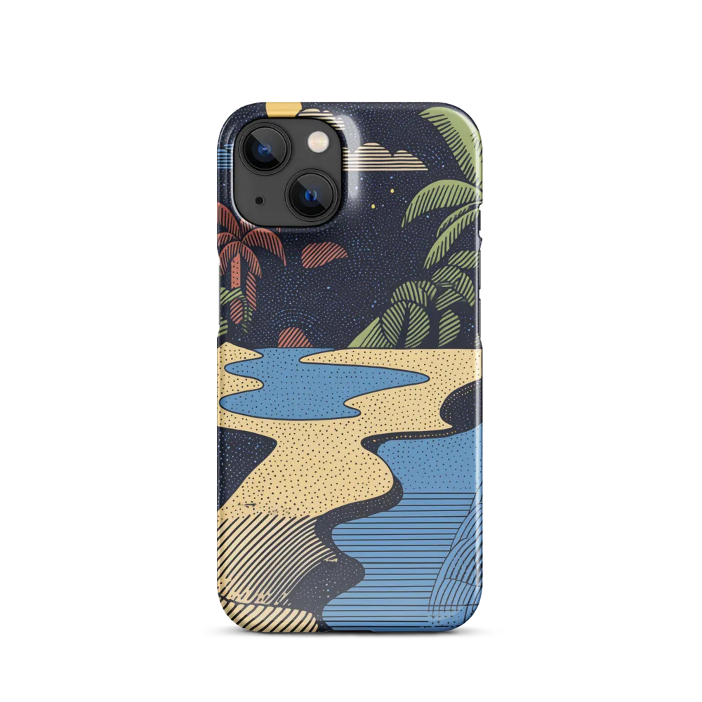 Whimsical Nightscape | Phone Case |  14 | Snap Case | Glossy
