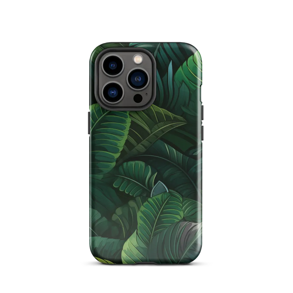 Lush Canopy: A Tropical Foliage Study