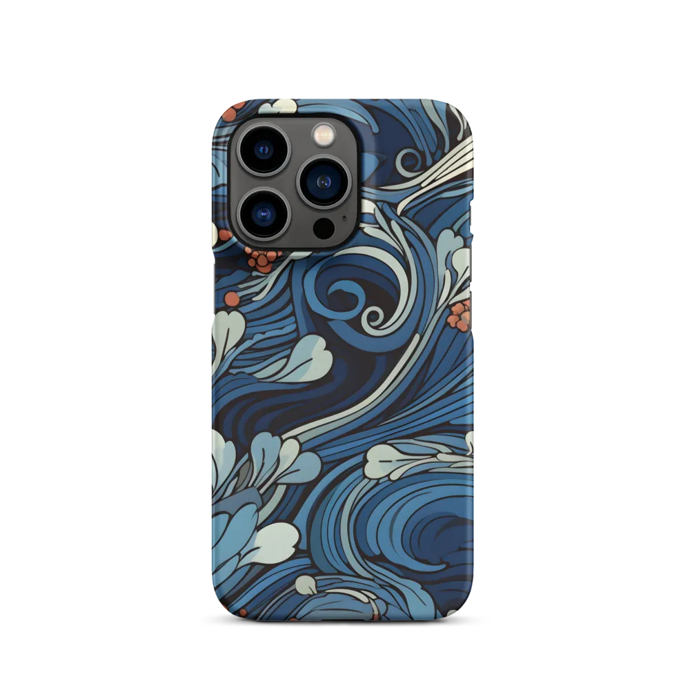 Nature's Elegance: An Oceanic Tapestry | Phone Case |  13 Pro | Snap Case | Matte