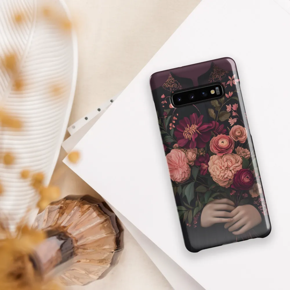 Botanical Elegance | Phone Case |  S10 Plus | Snap Case | Glossy