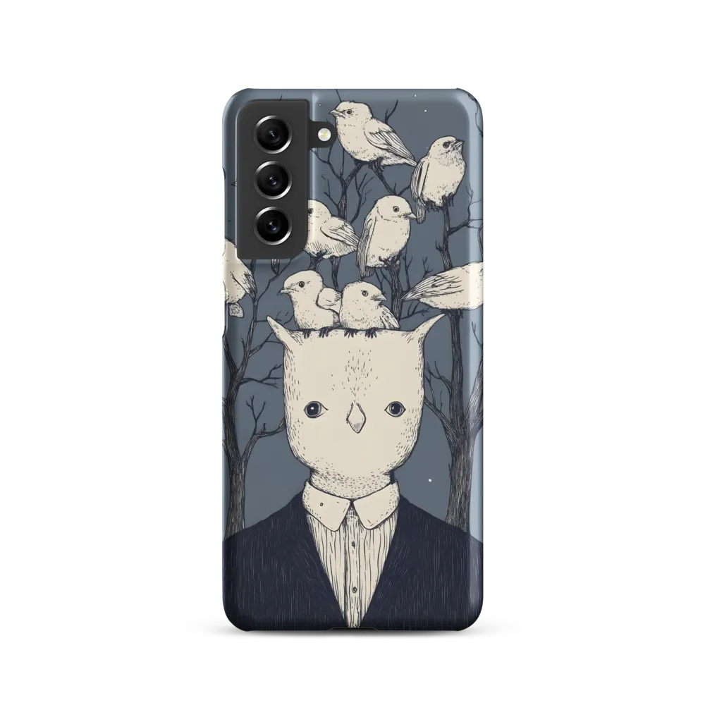 Whispers of the Avian Mind | Phone Case |  S21 | Snap Case | Matte