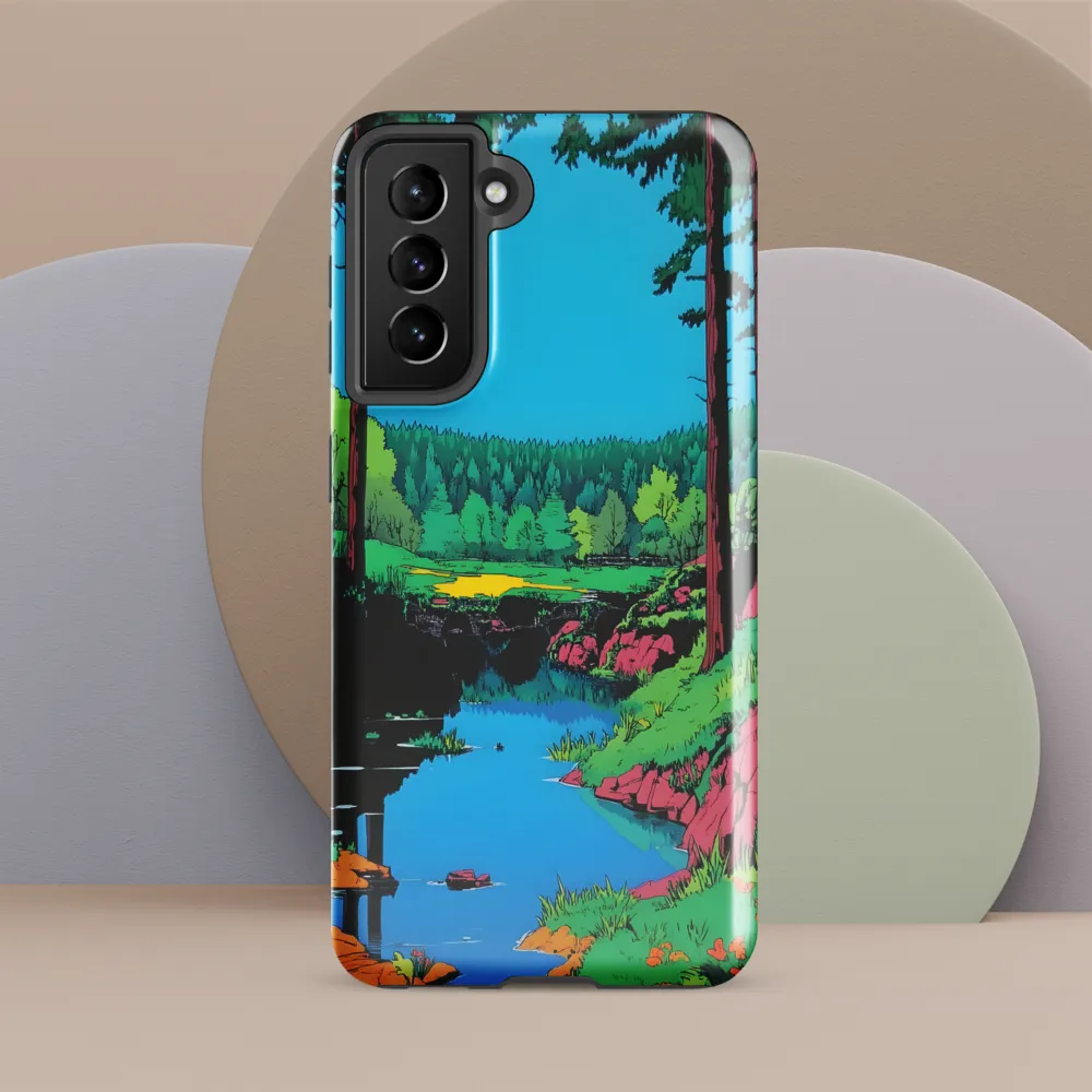 Tranquil Reflections: A Vibrant Landscape