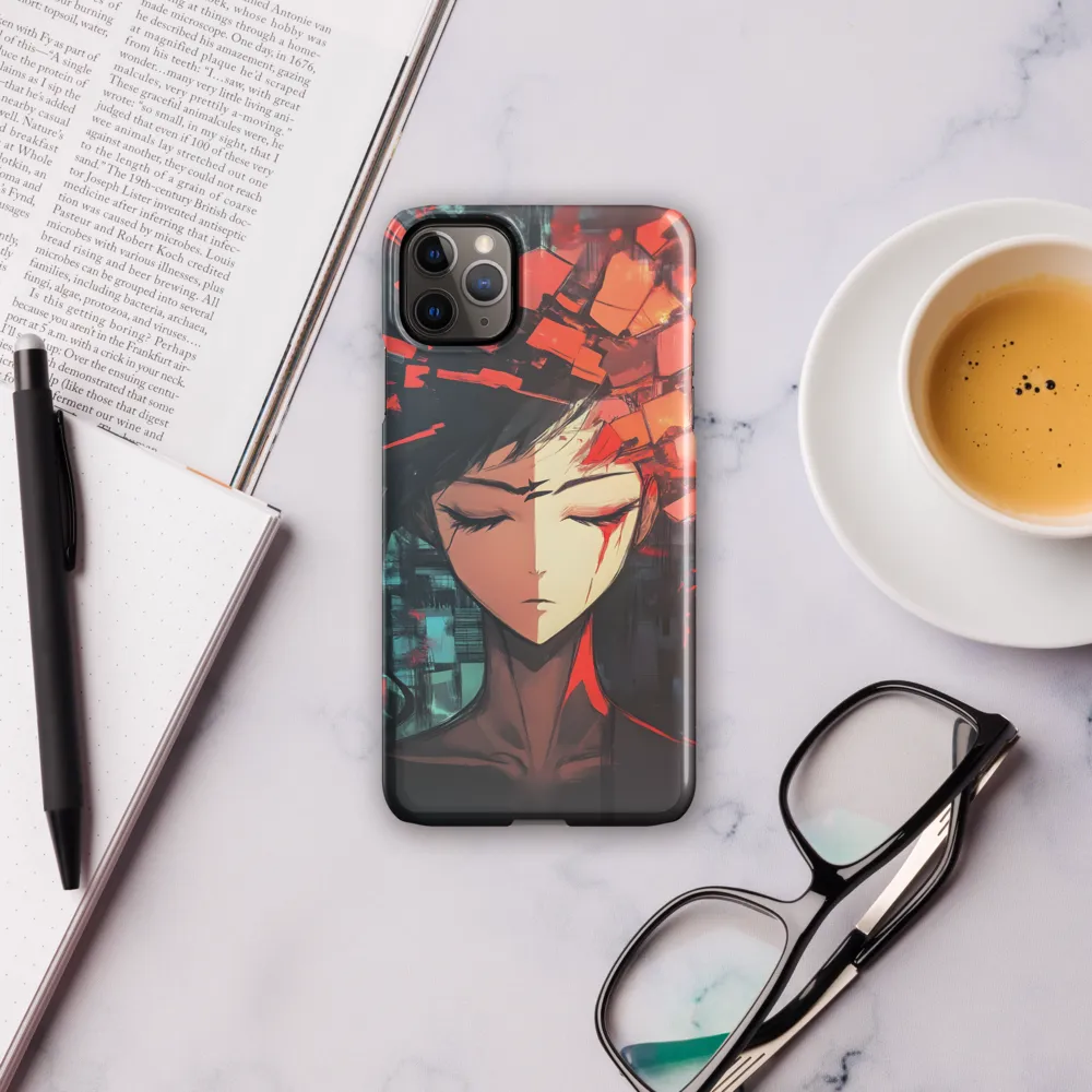 Fragmented Mind: The Silent Struggle | Phone Case |  11 Pro Max | Snap Case | Glossy