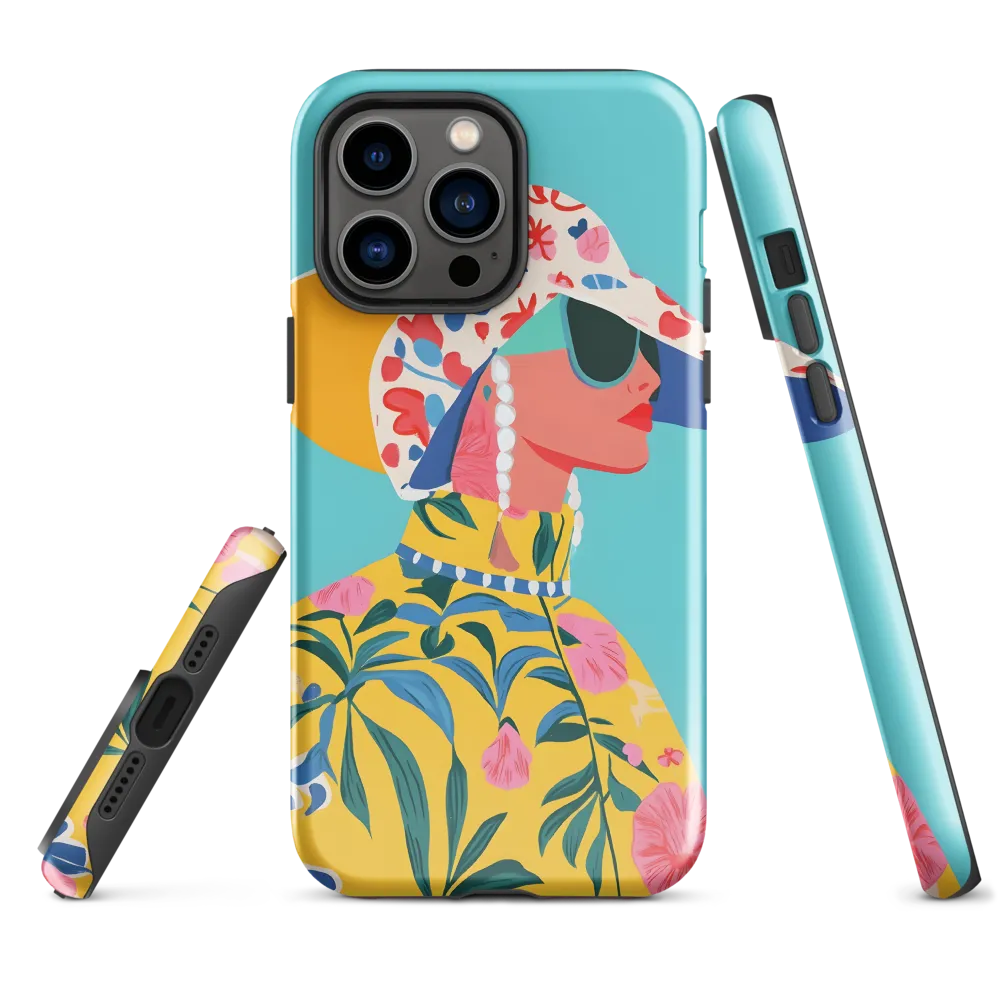 Tropical Confidence: A Fashion Portrait