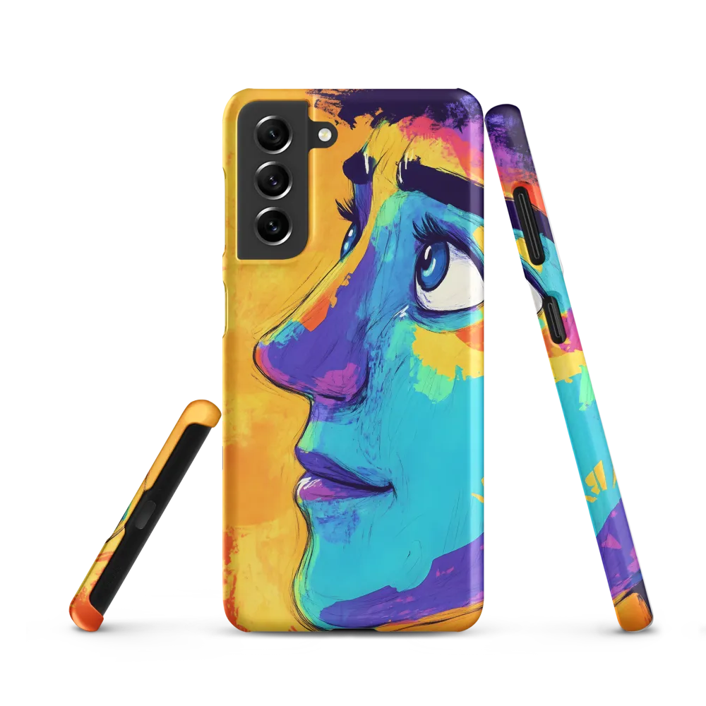 Whispers of Curiosity | Phone Case |  S21 | Snap Case | Matte