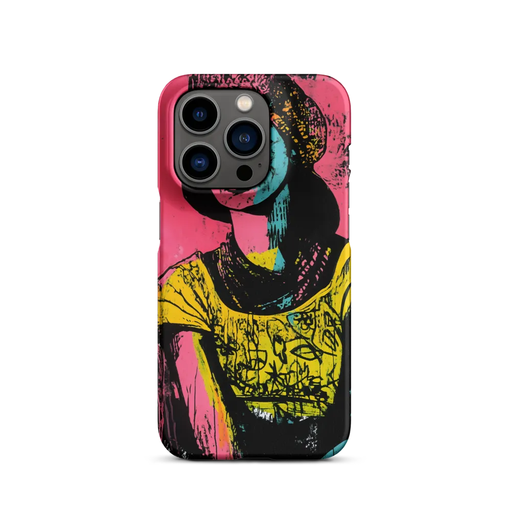 Urban Elegance: A Graffiti Portrait