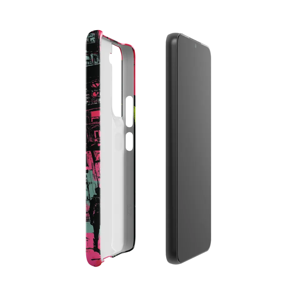 Urban Echoes of Mystery | Phone Case |  S22 | Snap Case | Glossy