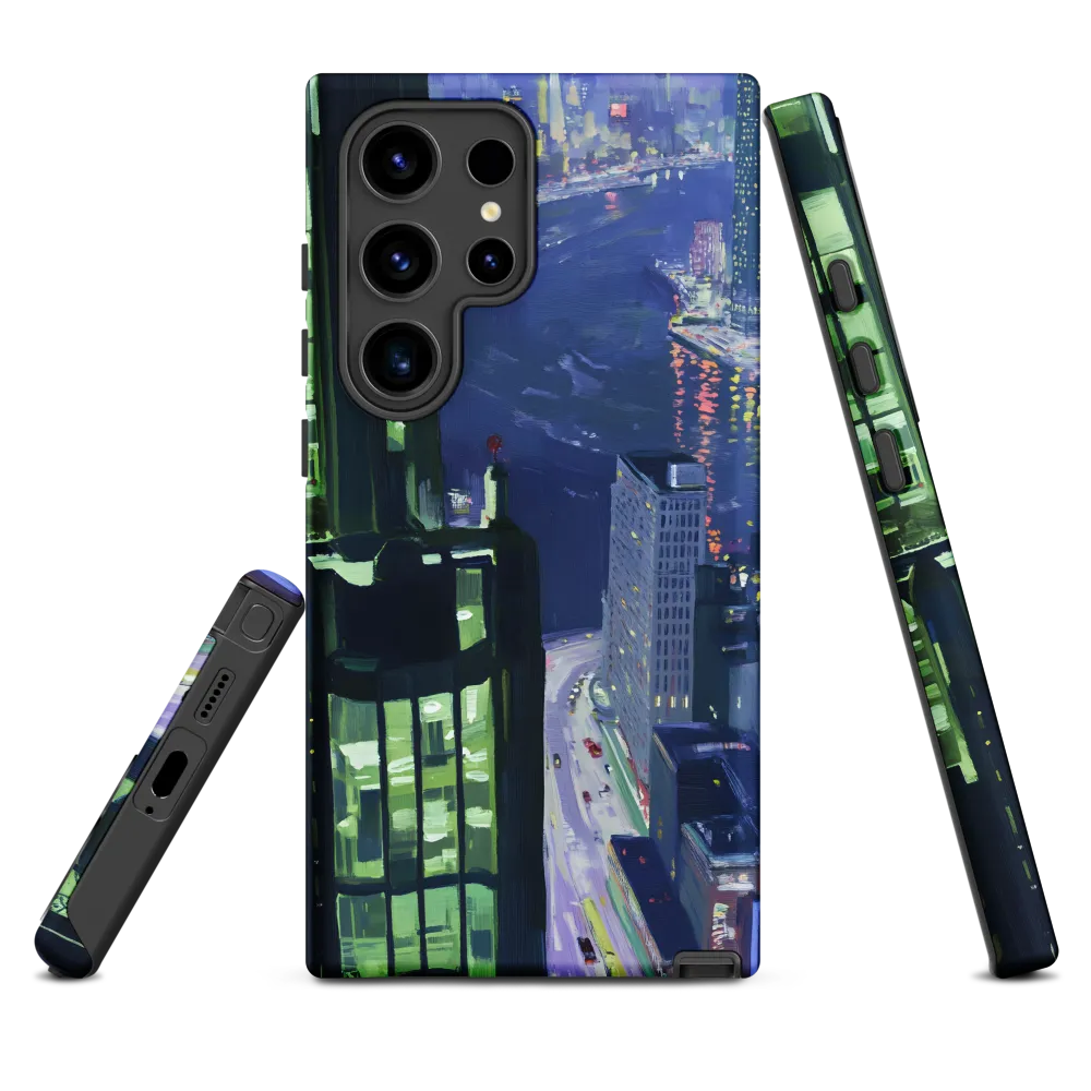 Urban Night Symphony | Phone Case |  S24 Ultra | Tough Case | Matte
